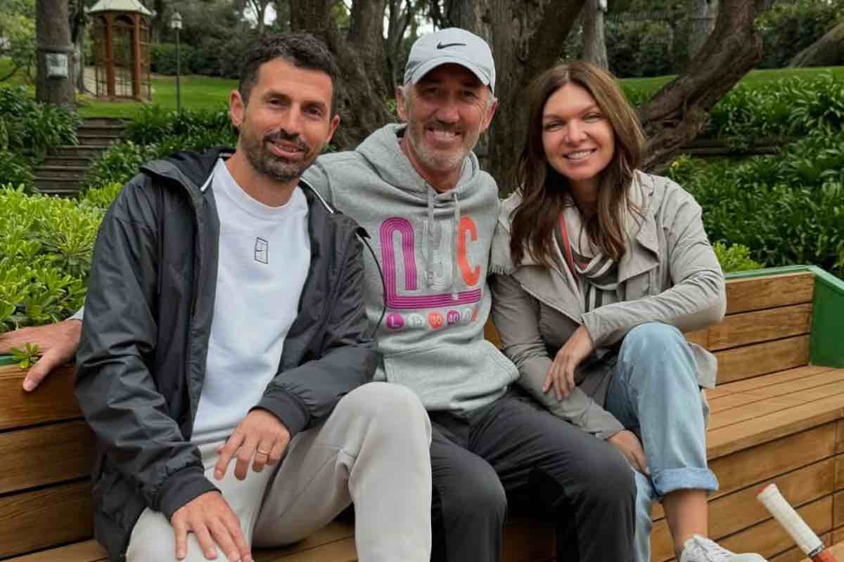 Cahill con Vagnozzi e Halep