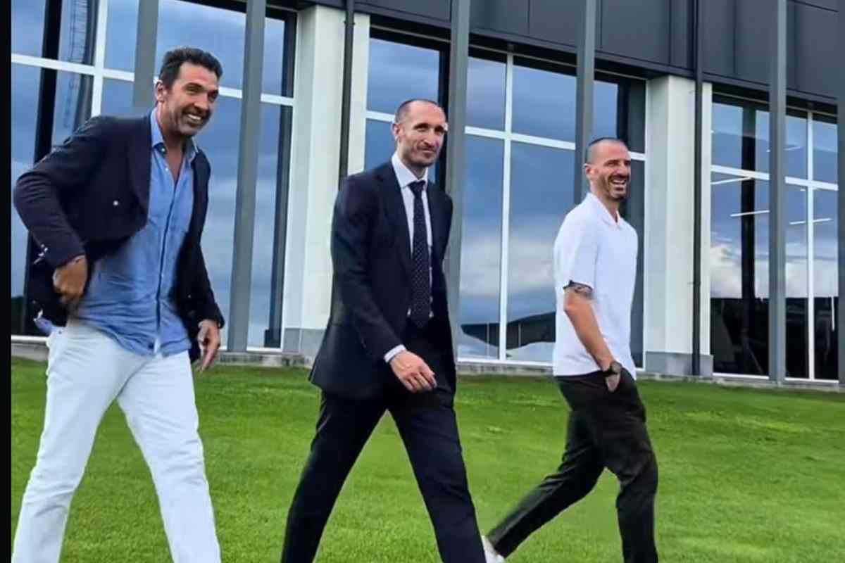 bonucci buffon chiellini